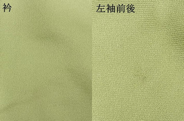 平和屋着物●訪問着　友禅　枝花文　暈し染め　正絹　逸品　AABI1405fy
