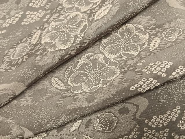 平和屋着物●天目織　お召　辻が花　正絹　逸品　AABI1423fy