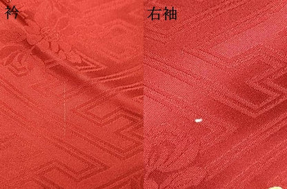 平和屋着物●豪華振袖　草花文　暈し染め　正絹　逸品　AABI1432fy