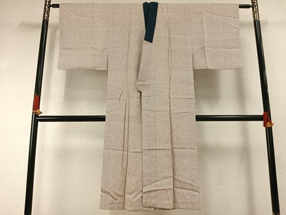 平和屋着物●男性　長襦袢　無双仕立て　蝶尽くし　正絹　逸品　AABI1442fy