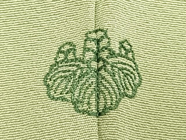 平和屋着物●本加賀友禅作家　浅野冨治男　訪問着　貝桶花鳥文　暈し染め　正絹　逸品　AABI1444fy