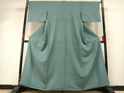 平和屋着物●洗える最高級着物　＜英＞はなぶさ謹製　江戸小紋　角通し　洗える着物　AABI1449fy