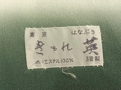 平和屋着物●洗える最高級着物　＜英＞はなぶさ謹製　江戸小紋　角通し　洗える着物　AABI1449fy