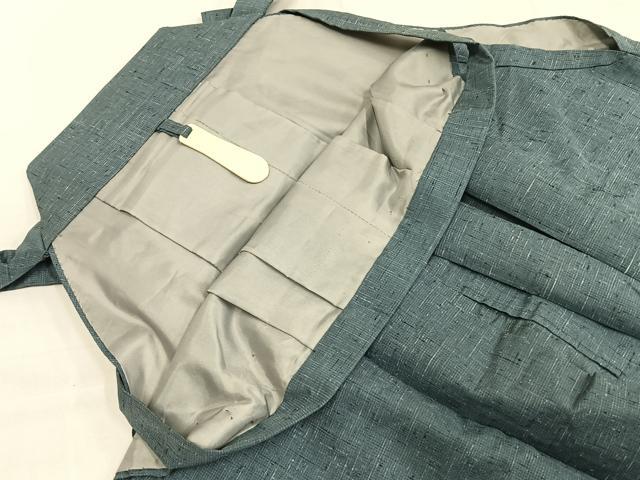 平和屋着物●男性　野袴　霞文　正絹　逸品　AABI1453fy