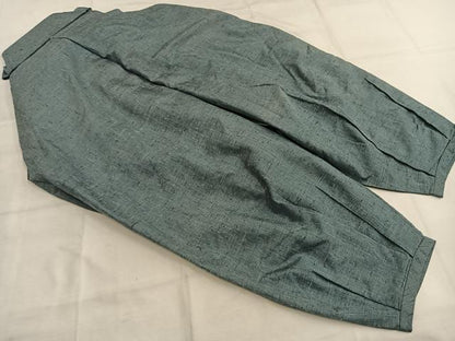 平和屋着物●男性　野袴　霞文　正絹　逸品　AABI1453fy