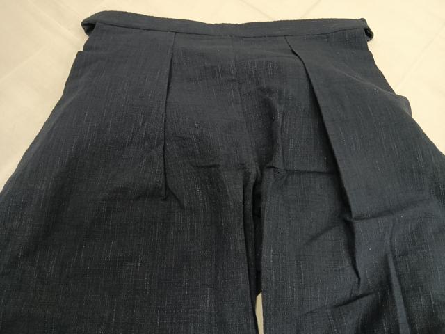 平和屋着物●女性　野袴　紺青色　逸品　AABI1454fy