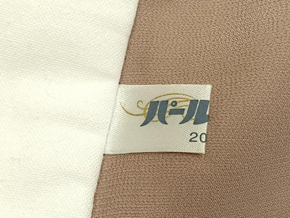 平和屋着物●長襦袢　無双仕立て　流水文　暈し染め　正絹　逸品　未使用　AABI1464fy