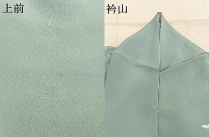 平和屋着物●訪問着　友禅　草花文　暈し染め　正絹　逸品　AABI1479fy