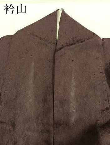 平和屋着物●訪問着　舞桜文　暈し染め　銀彩　正絹　逸品　AABI1482fy