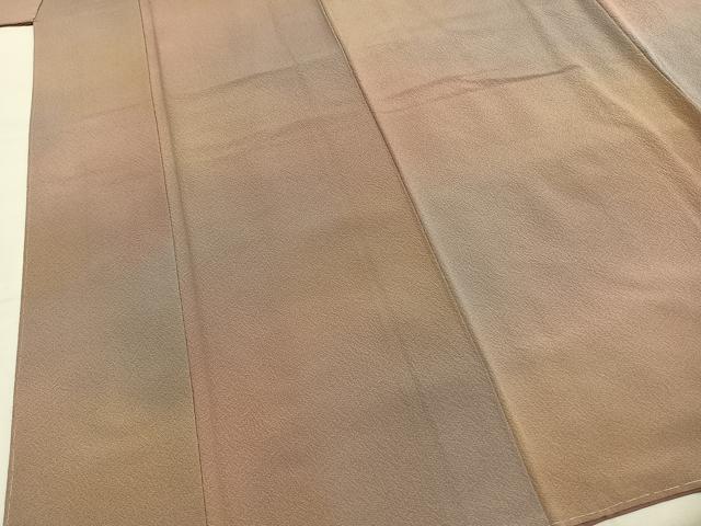 平和屋着物●染色作家　斉藤三才　小紋　霞文　暈し染め　正絹　逸品　未使用　AABI1485fy