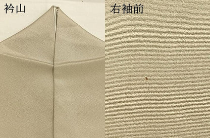 平和屋着物●訪問着　作家物　人物花文　暈し染め　正絹　逸品　AABI1507fy