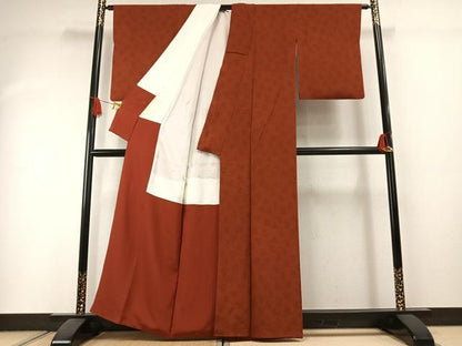 平和屋着物●重要無形文化財　人間国宝　中村勇二郎　江戸小紋　雲中供養　正絹　逸品　AABI1517fy