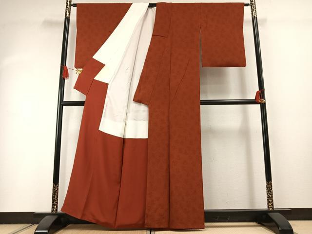 平和屋着物●重要無形文化財　人間国宝　中村勇二郎　江戸小紋　雲中供養　正絹　逸品　AABI1517fy