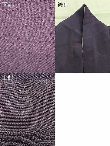 平和屋着物●染色作家　草野一騎　訪問着　手描き　枝花文　暈し染め　正絹　逸品　AABI1523fy