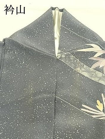 平和屋着物●倉染匠　猟彩友禅作家　倉翔篁　訪問着　松竹　三越扱い　正絹　逸品　AABI1533fy