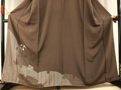 平和屋着物●訪問着　瓢箪　金彩　正絹　逸品　未使用　AABI1538fy