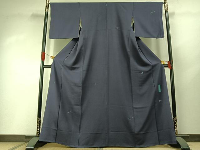 平和屋着物●世界的人形師　辻村寿三郎　ジュサブロー　訪問着　舞桜文　金彩　正絹　逸品　AABI1577fy
