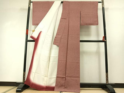 平和屋着物●江戸小紋　鮫小紋柄　正絹　逸品　未使用　AABI1583fy
