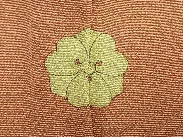 平和屋着物●上質な色無地　東雲色　正絹　逸品　AABI1597fy