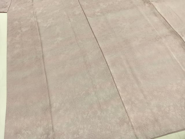 平和屋着物●上質な小紋　霞文　暈し染め　正絹　逸品　AABI1606fy