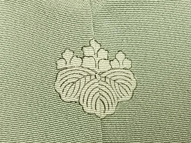平和屋着物●豪華色留袖　友禅　作家物　風景花文　正絹　逸品　AABI1607fy
