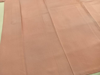 平和屋着物●染色作家　斉藤三才　小紋　霞文　正絹　逸品　AABI1608fy