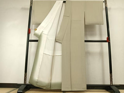 平和屋着物●江戸小紋　行儀　正絹　逸品　AABI1614fy