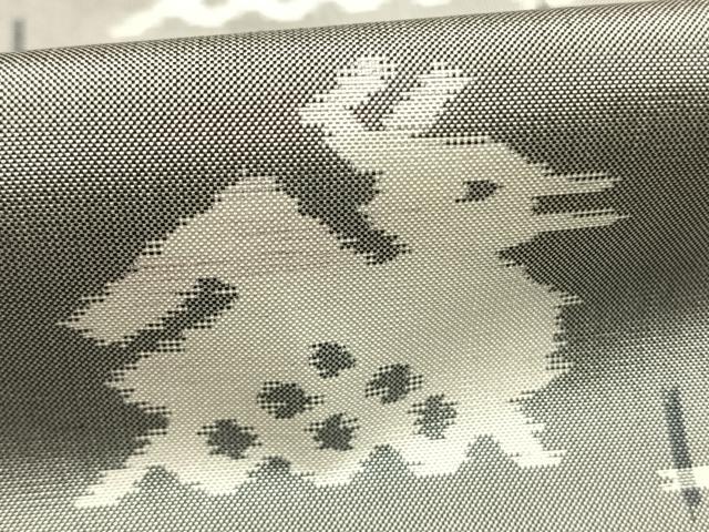 平和屋着物●上質な紬　有栖川文様　正絹　逸品　未使用　AABI1652fy