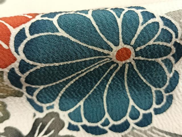 平和屋着物●訪問着　紅型　花鳥文　やまと誂製　正絹　逸品　AABI1654fy