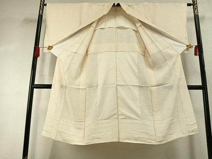 平和屋着物●長襦袢　無双仕立て　箔散らし文様　正絹　逸品　AABI1655fy