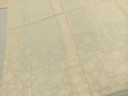平和屋着物●長襦袢　無双仕立て　箔散らし文様　正絹　逸品　AABI1655fy