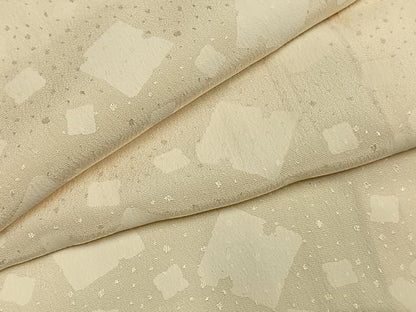 平和屋着物●長襦袢　無双仕立て　箔散らし文様　正絹　逸品　AABI1655fy