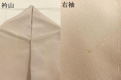 平和屋着物●訪問着　友禅　枝花文　正絹　逸品　AABI1670fy