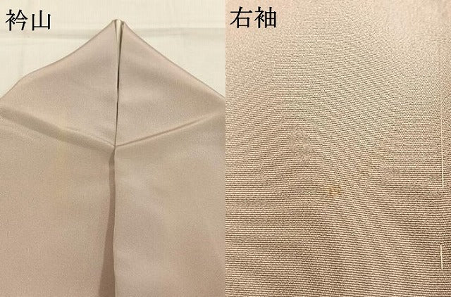 平和屋着物●訪問着　友禅　枝花文　正絹　逸品　AABI1670fy