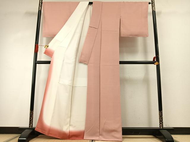 平和屋着物●江戸小紋　作家物　行儀　正絹　逸品　AABI1683fy