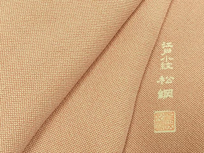 平和屋着物●江戸小紋　作家物　行儀　正絹　逸品　AABI1683fy