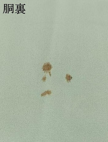 平和屋着物●上質な色無地　柳色　正絹　逸品　AABI1707fy
