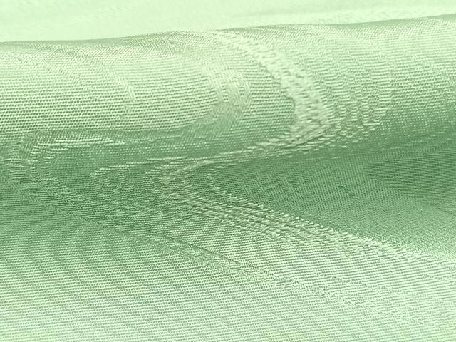 平和屋着物●上質な色無地　流水地紋　裏葉柳色　正絹　逸品　未使用　AABI1710fy