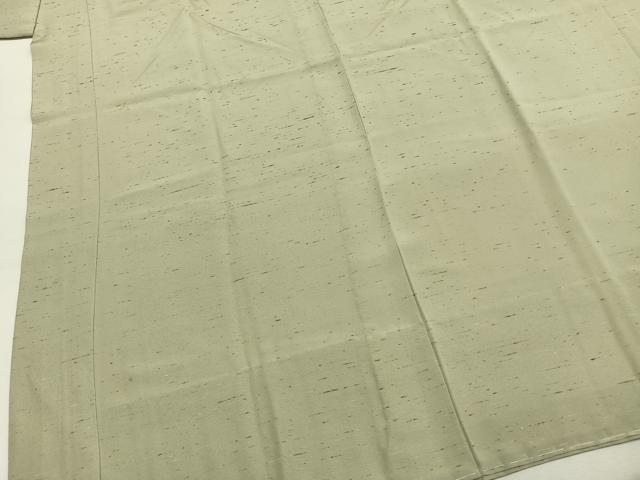 平和屋着物●長襦袢　無双仕立て　ぜんまい紬　霞文　正絹　逸品　AABI1726fy