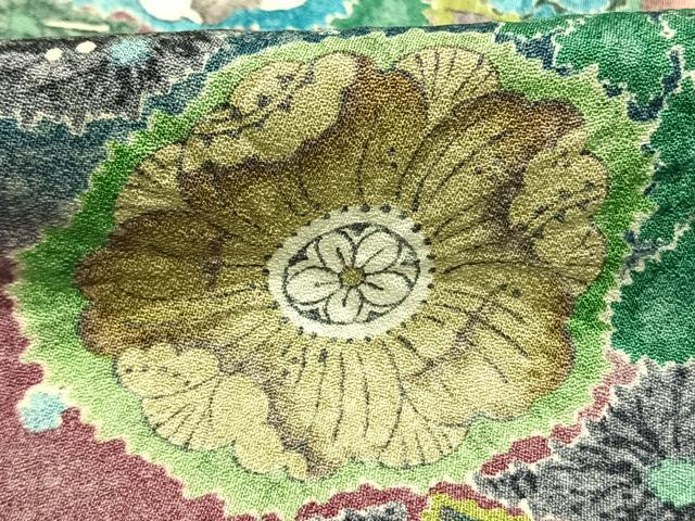 平和屋着物●訪問着　作家物　辻が花　暈し染め　正絹　逸品　AABI1727fy