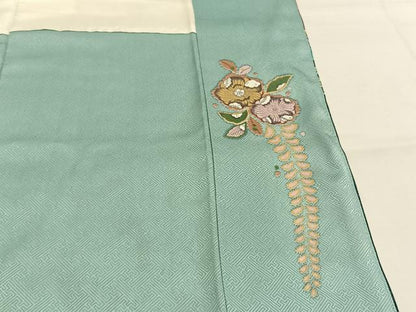 平和屋着物●訪問着　作家物　辻が花　暈し染め　正絹　逸品　AABI1727fy
