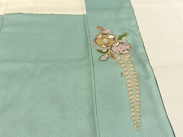 平和屋着物●訪問着　作家物　辻が花　暈し染め　正絹　逸品　AABI1727fy