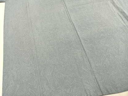 平和屋着物●上質な小紋　墨流し文様　正絹　逸品　AABI1730fy