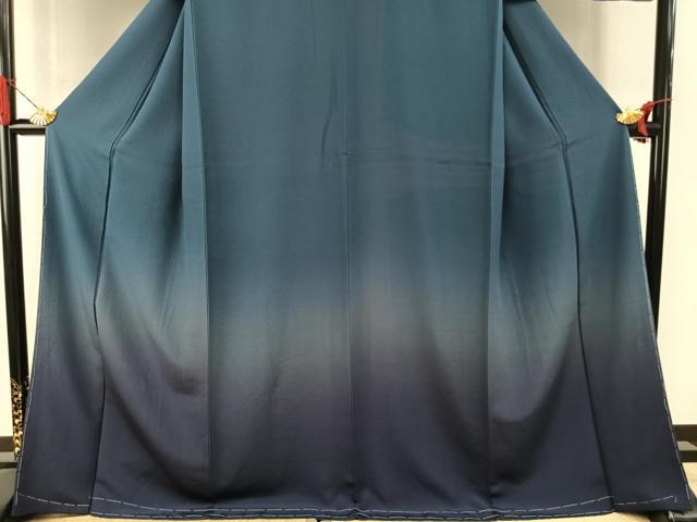 平和屋着物●訪問着　霞文　暈し染め　正絹　逸品　AABI1731fy
