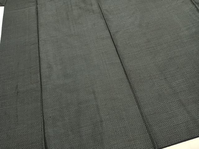 平和屋着物●男性　本場大島紬　アンサンブル　亀甲絣　正絹　逸品　AABI1741fy