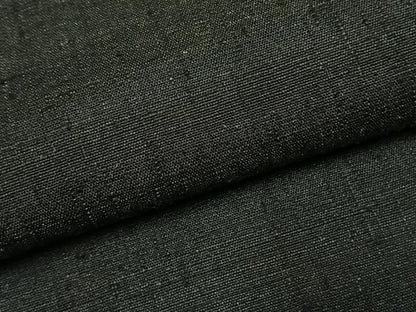平和屋着物●男性　紬　アンサンブル　杢無地　正絹　逸品　AABI1743fy