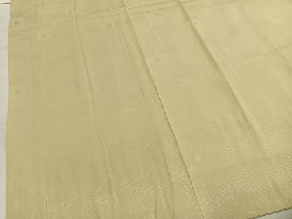 平和屋着物●長襦袢　無双仕立て　市松地紋　砥粉色　正絹　逸品　AABI1747fy