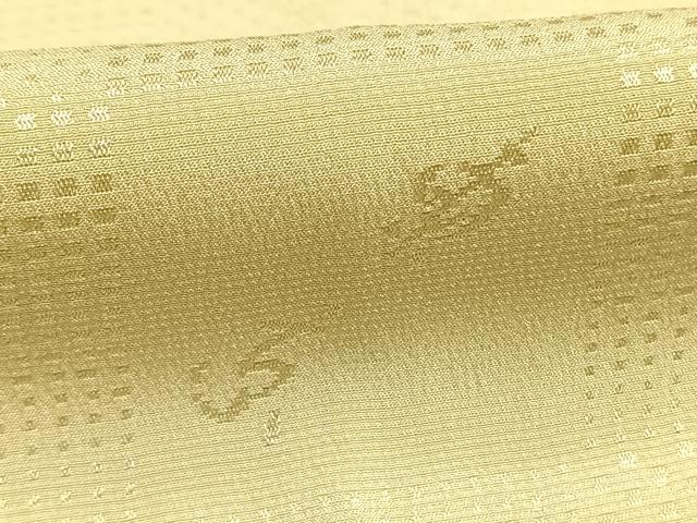 平和屋着物●長襦袢　無双仕立て　市松地紋　砥粉色　正絹　逸品　AABI1747fy