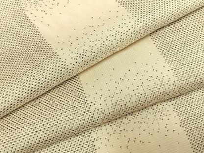 平和屋着物●本場大島紬　カタス7マルキ　変わり市松文様　正絹　逸品　AABI1754fy