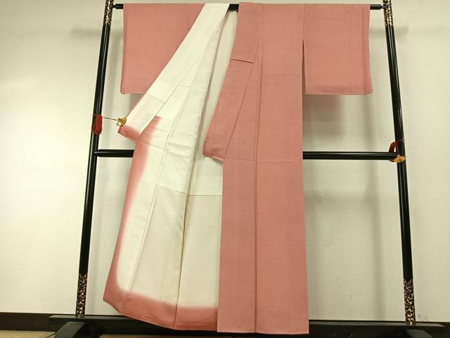 平和屋着物●日本工芸会正会員　藍田正雄の父・藍田春吉　江戸小紋　角通し　正絹　逸品　未使用　AABI1765fy
